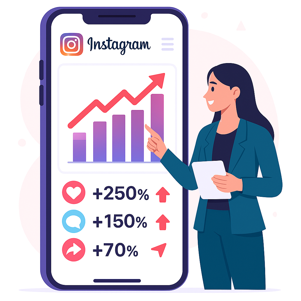 Instagram Movimentado